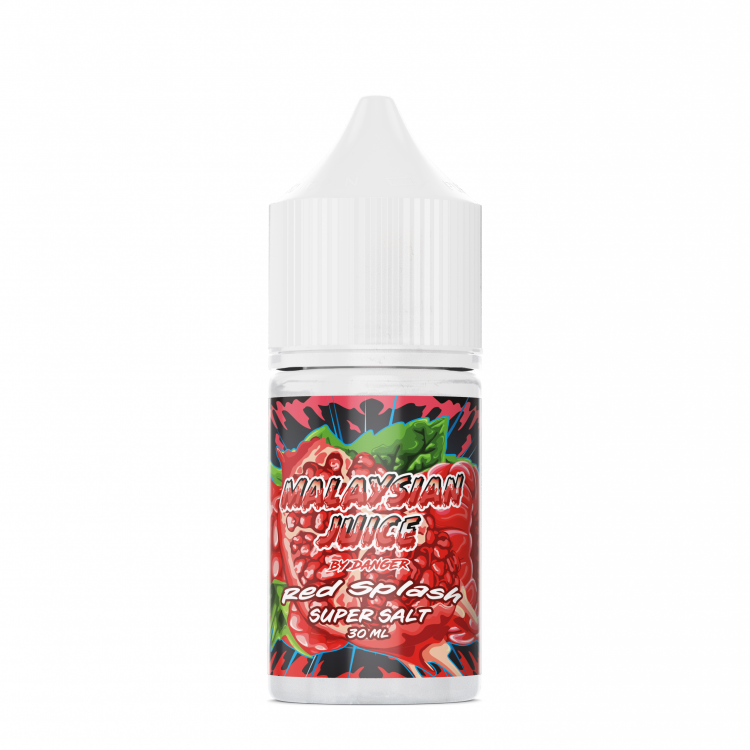 Жидкость Malaysian Juice Super Salt - Red Splash (Гранато-малиновый взрыв) 30 мл