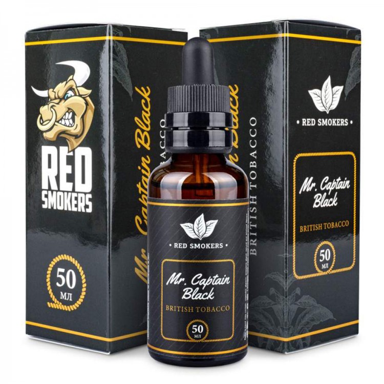 Жидкость Mr.Captain Black - British Tobacco 50 мл (6 мг)