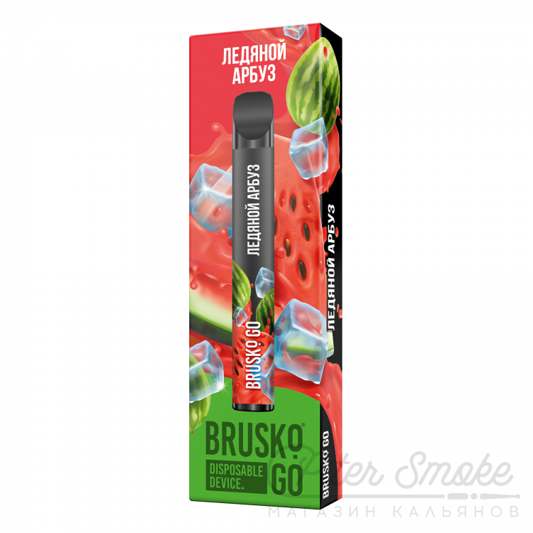 Одноразовая электронная сигарета Brusko Go - Ледяной Арбуз