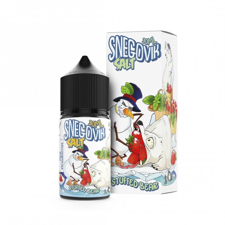 Жидкость SNEGOVIK SALT - Stuffed Bear 30 мл (20 мг)