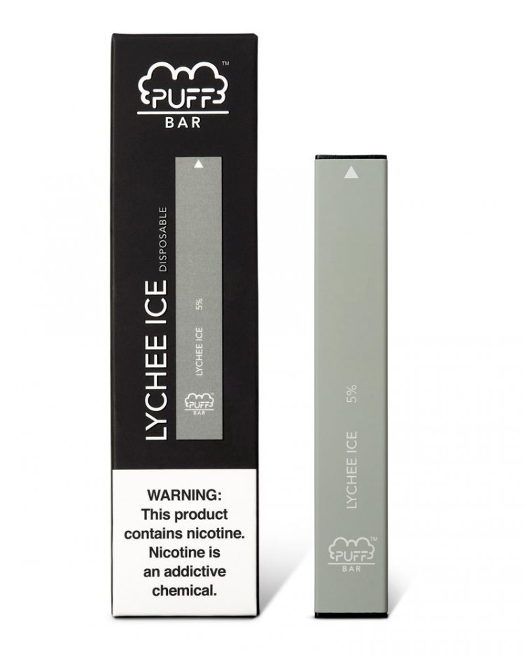 Одноразовая электронная сигарета PUFF BAR - Личи Айс