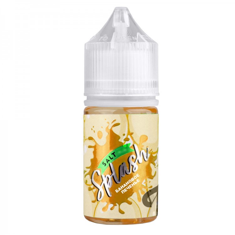 Жидкость Splash - Банановое печенье 30 мл (0 мг)