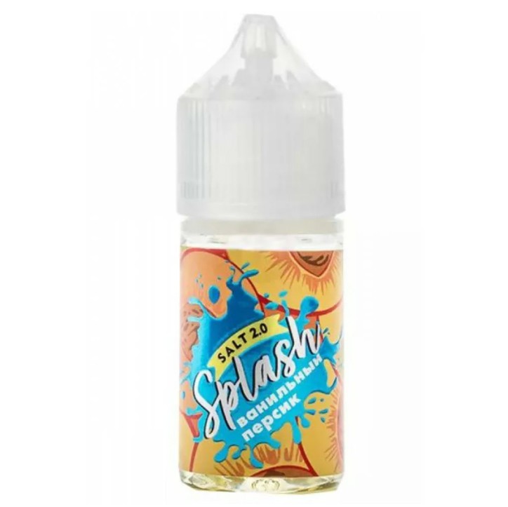 Жидкость Splash - Ванильный Персик 30 мл (0 мг)