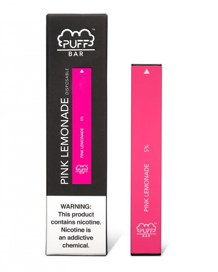 Одноразовая электронная сигарета PUFF BAR - Розовый лимонад
