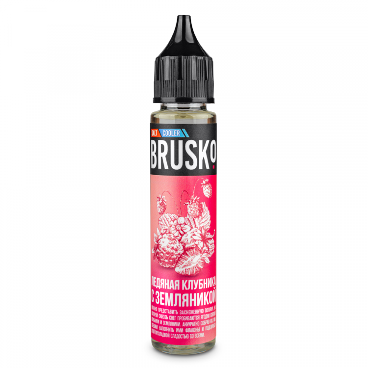 Brusko Salt - Ледяная Клубника с Земляникой 30 мл (50 мг)