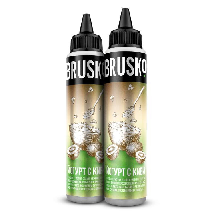 Brusko Salt - Йогурт с киви 60 мл (0 мг)