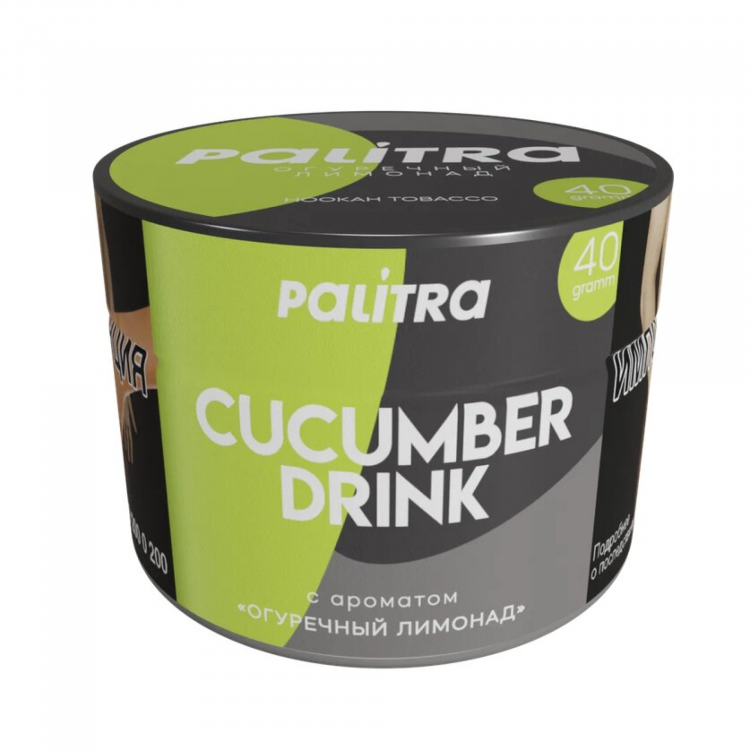 Табак Palitra - Cucumber Drink (Огуречный лимонад) 40 гр