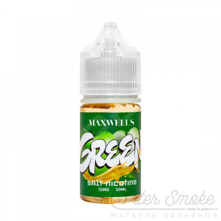 Жидкость Maxwells Salt - Green 30 мл (12 мг)