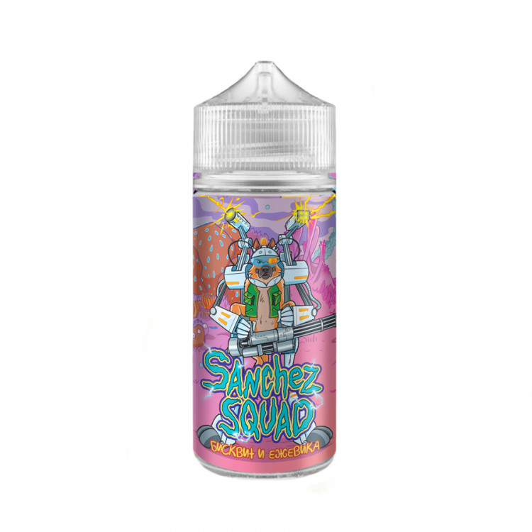 Sanchez Squad - Major Rex (Бисквит с Ежевикой) 120 мл (3 мг)