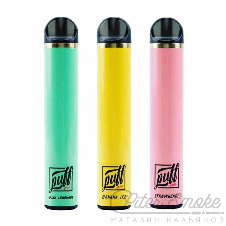 Одноразовая электронная сигарета PUFF BAR Extra - Passion Fruit Strawberry