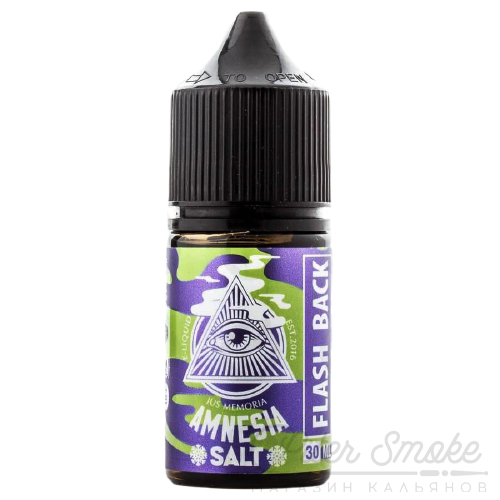 Жидкость Amnesia ULTRA Salt - Flash Back (Яблоко и Виноград) 30 мл