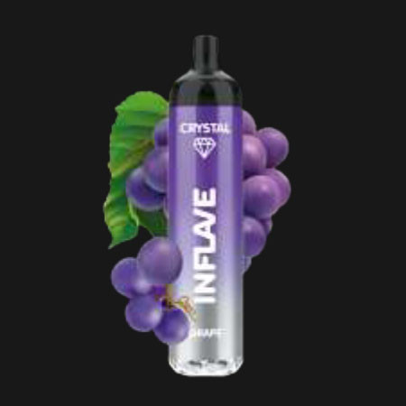 Одноразовая электронная сигарета INFLAVE CRYSTAL - Виноград