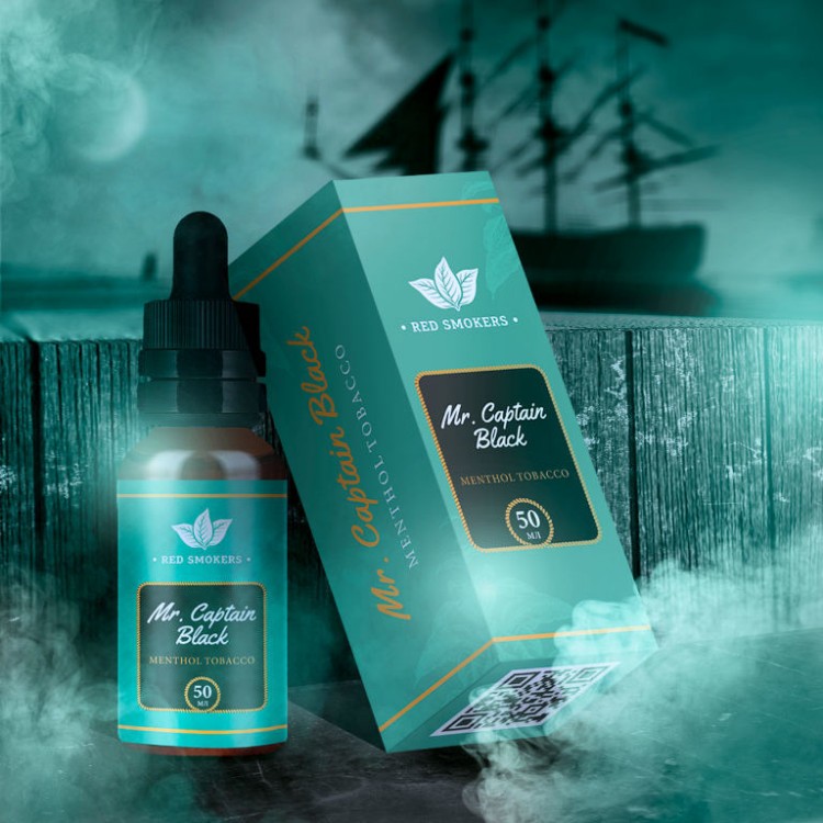 Жидкость Mr.Captain Black - Menthol Tobacco 50 мл (20 мг)