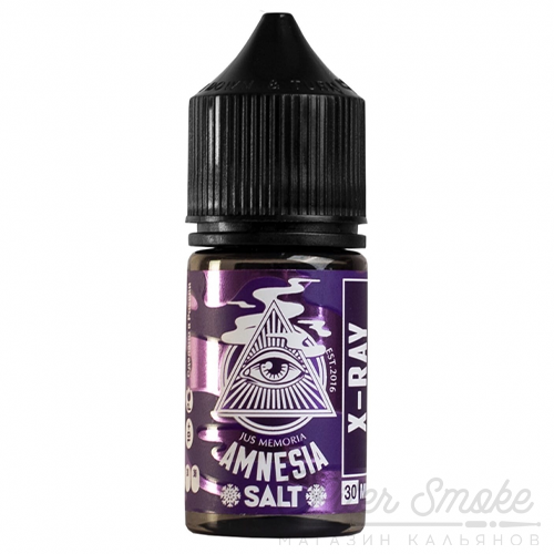 Жидкость Amnesia ULTRA Salt - X-Ray (Смородиновый сорбет) 30 мл