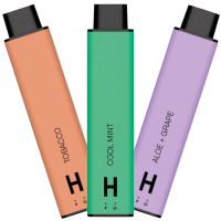 (М) Одноразовая электронная сигарета HYLA NICO 6000 - Сочный лёд (Lush Ice)