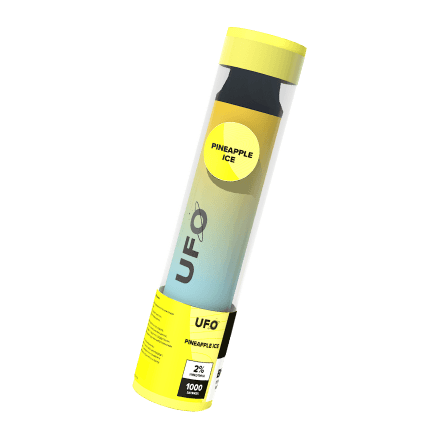 Одноразовая электронная сигарета UFO - PINEAPLE ICE (Ледяной Ананас)