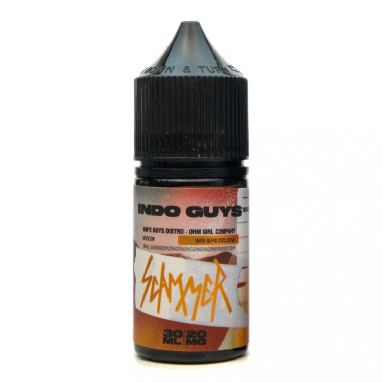 Жидкость IndoGuys Salt Strong - Scammer 30 мл 20 мг