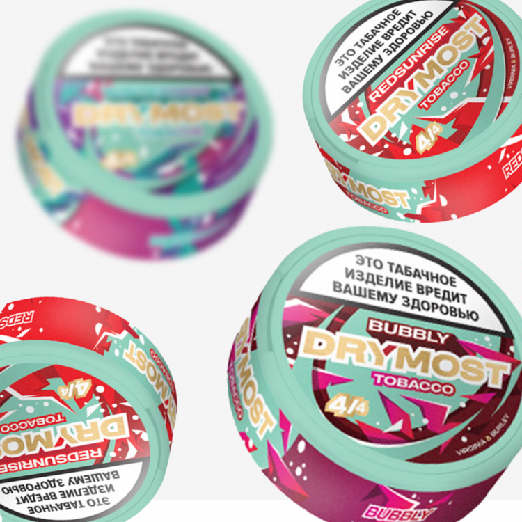 Жевательный табак Drymost - Cold Dry Slim 12 гр