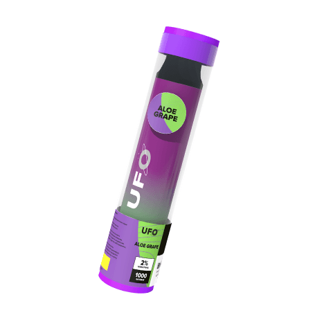 Одноразовая электронная сигарета UFO - ALOE GRAPE (Алоэ, Виноград)