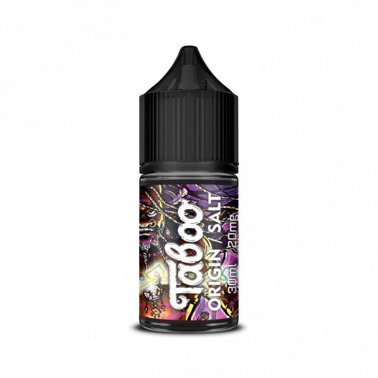 Жидкость TABOO Salt - ORIGIN (Вишнево-ягодная тоффи) 30 мл 20 мг