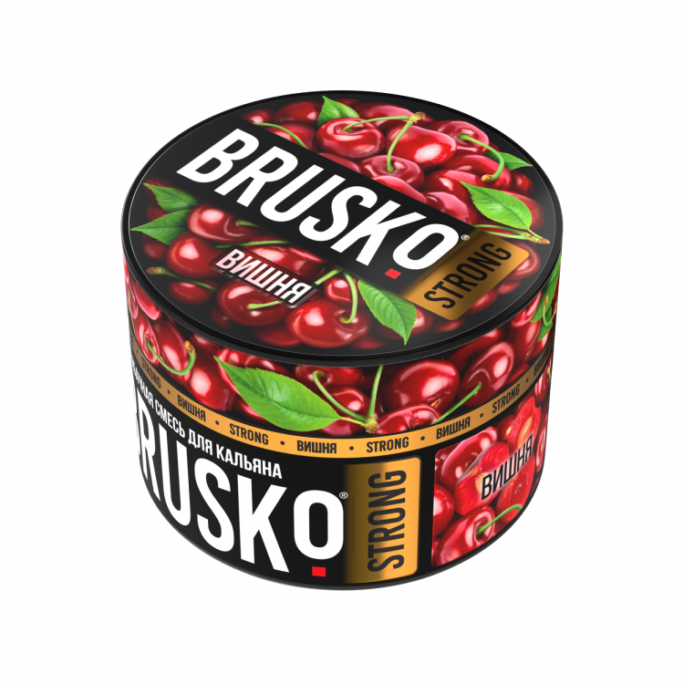 Бестабачная смесь BRUSKO Strong - Ледяной Кокос 50 гр