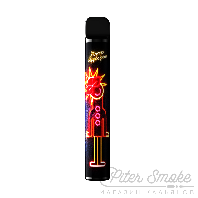 Одноразовая электронная сигарета Crash 1700 - Mango Apple Pear (Манго, Яблоко, Груша)