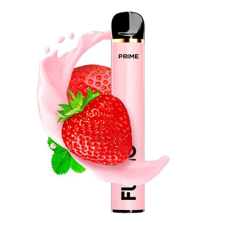 Одноразовая электронная сигарета FUMMO PRIME+ 1800 - Клубничный крем