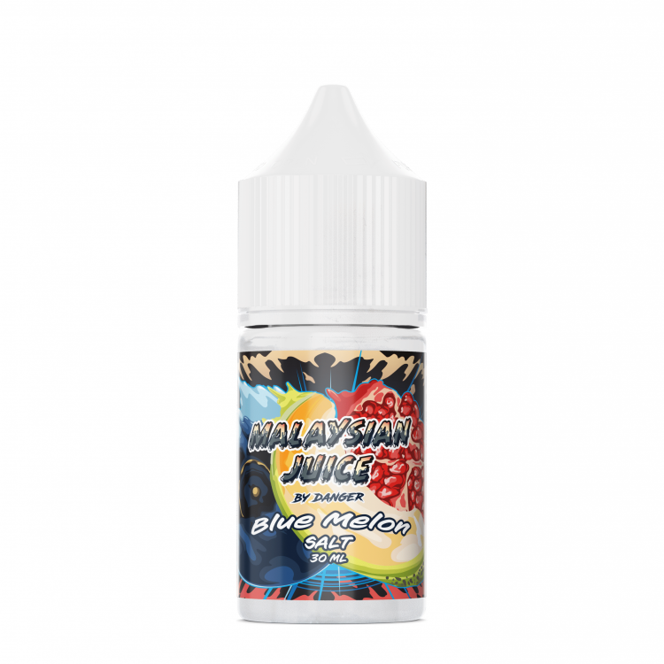 Жидкость Malaysian Juice Salt - Blue Melon (Дыня, Черника и Гранат) 30 мл