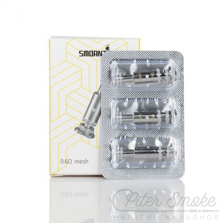 Испаритель Smoant Battlestar/Charon baby Mesh 0.6ohm (3шт/коробка)