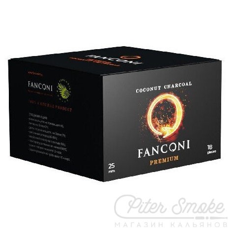 Уголь для кальяна Fanconi 18 шт (25 мм) (архив)