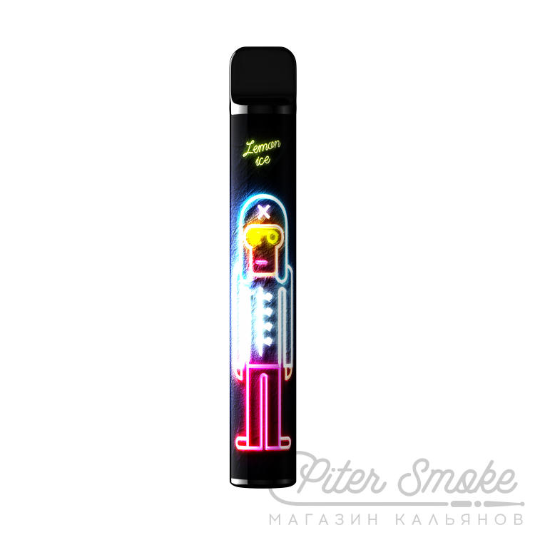Одноразовая электронная сигарета Crash 800 - Lemon Ice (Ледяной Лимон)