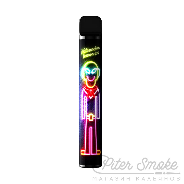 Одноразовая электронная сигарета Crash 800 - Watermelon Lemon Ice (Арбуз, Лимон и лед)
